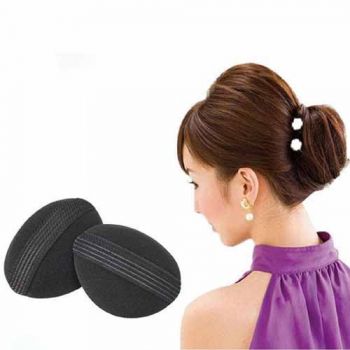 2 Pcs Set Sponge Hair Insert Velcro Volume Base Bumpit